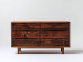 Cómodas madera 145x45x82 cm - marrón - diseño moderno con almacenamiento